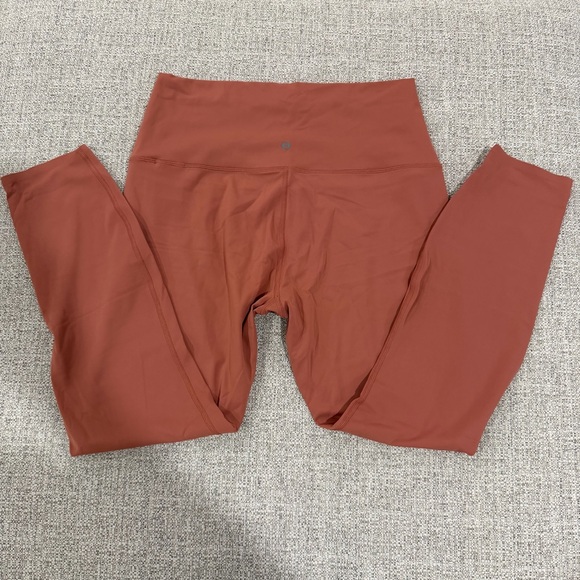 NWOT TaviSculpt® High Waisted Spice Pink Color 7/8 Leggings - Picture 5 of 11
